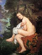 Edouard Manet Die uberraschte Nymphe France oil painting artist